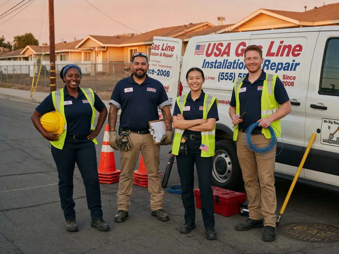 Gas Line Installation company in Lesage, WV